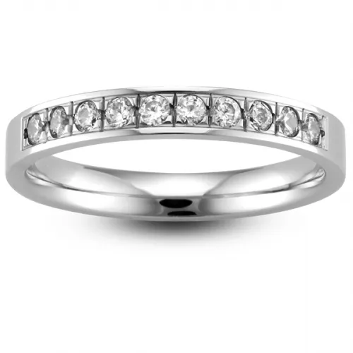 Eternity Ring (TBCE2518GR) - Half Grain Set - All Metals